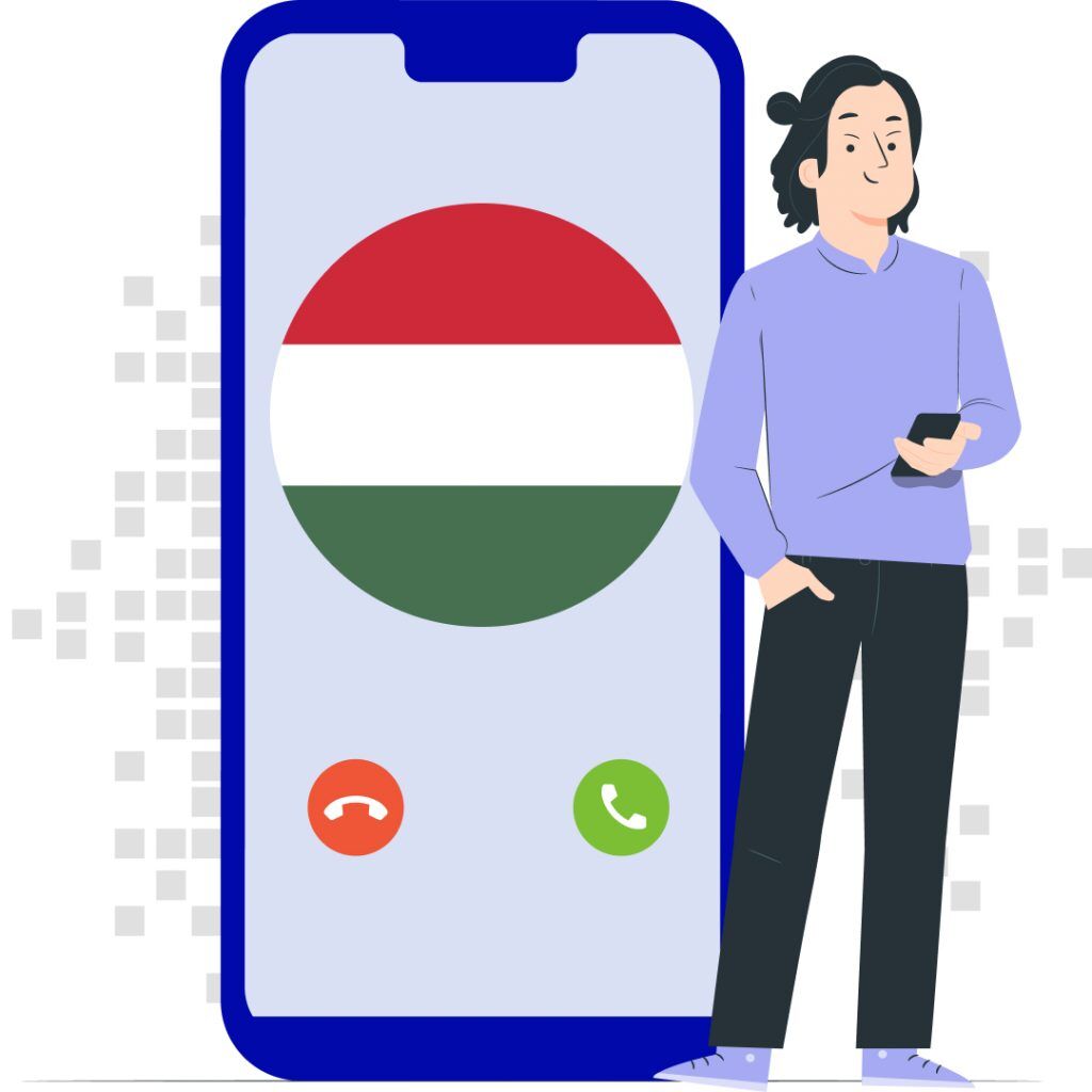 使用代码+36 购买匈牙利虚拟号码